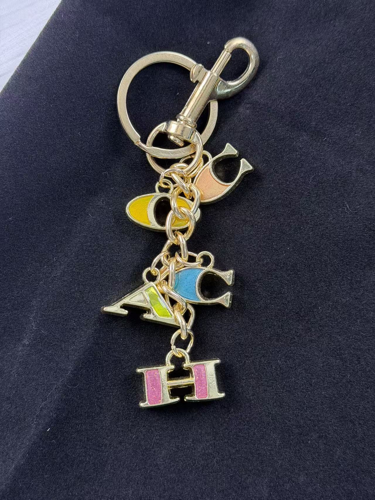 C keychain bag charm