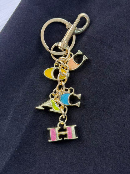 C keychain bag charm