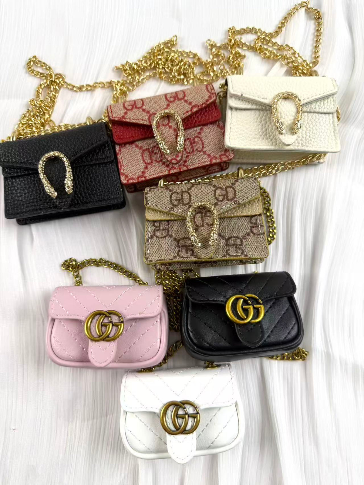 Mini Designer GG keychain bags