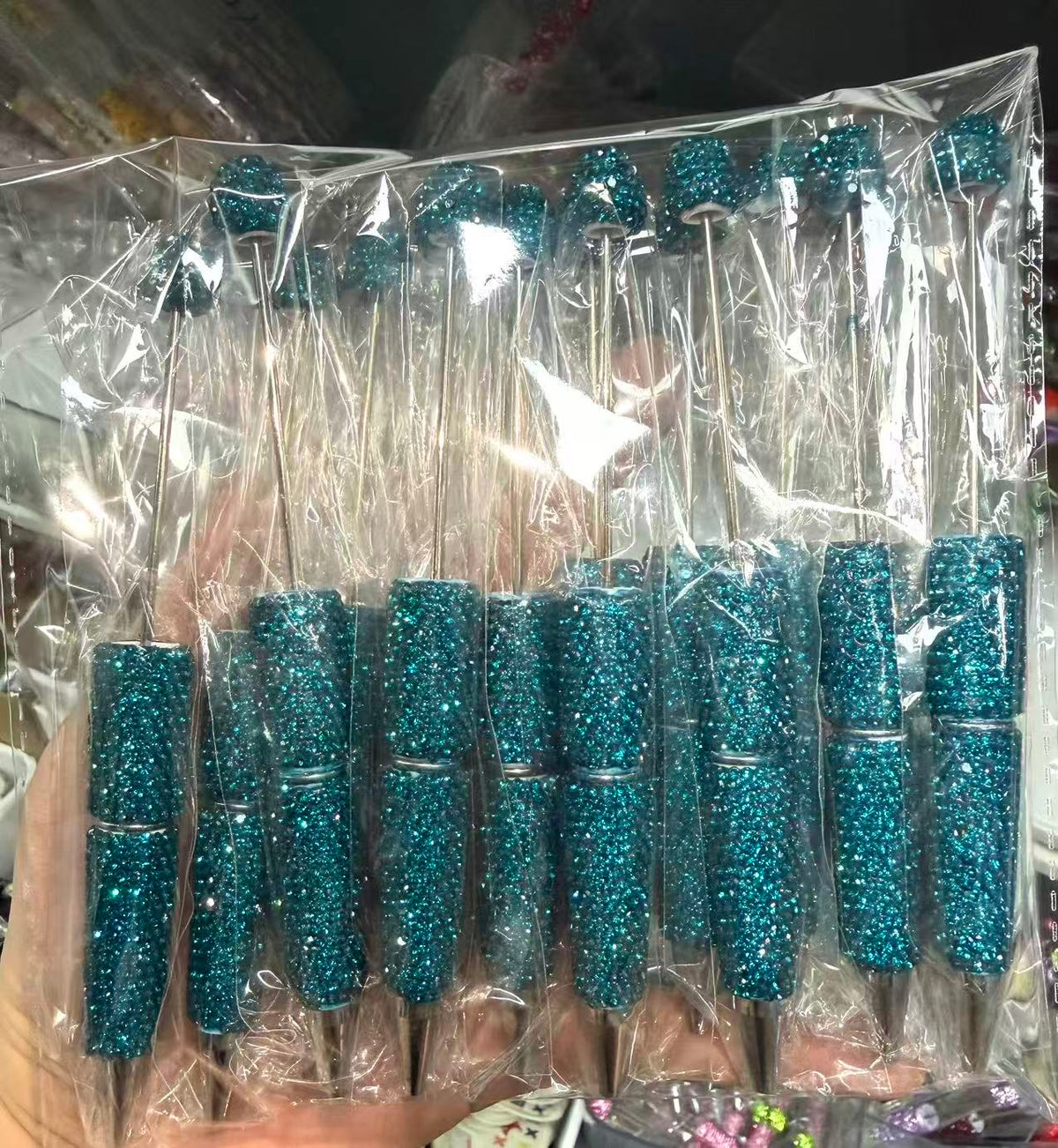Rhinestone diy pens