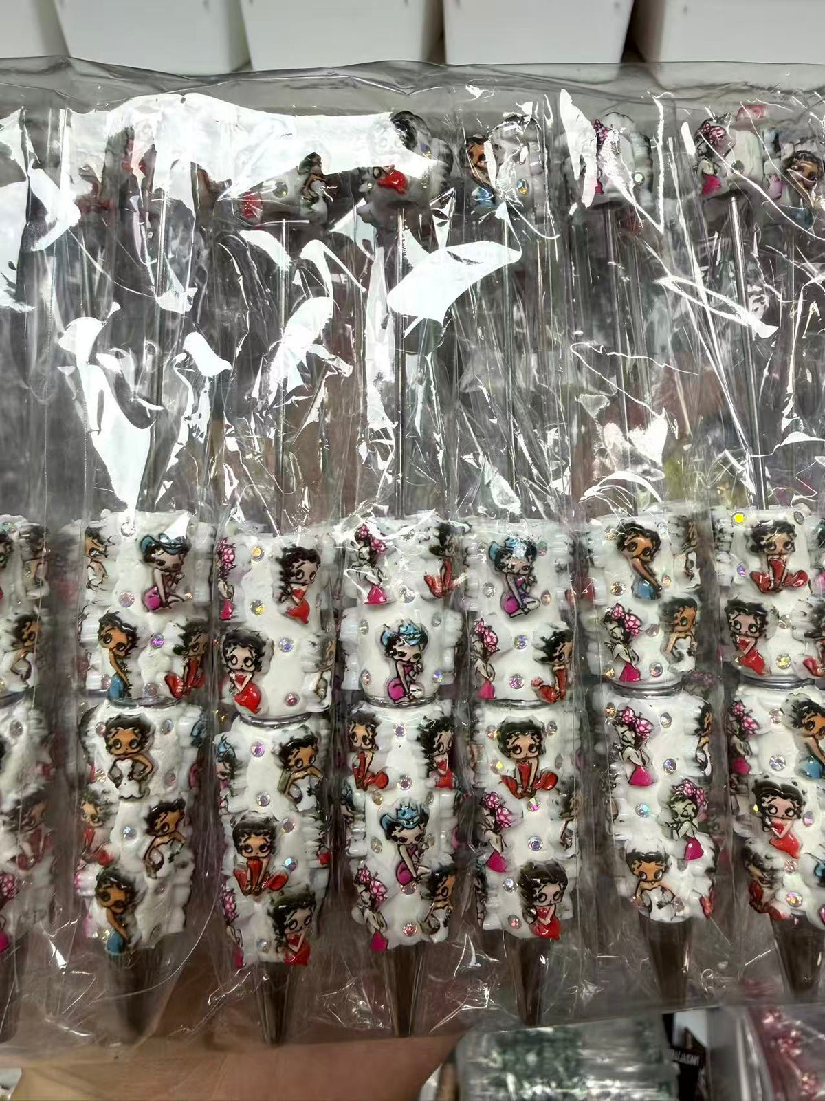 Charms colorful fancy diy pens