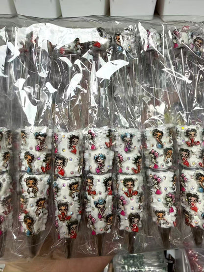 Charms colorful fancy diy pens