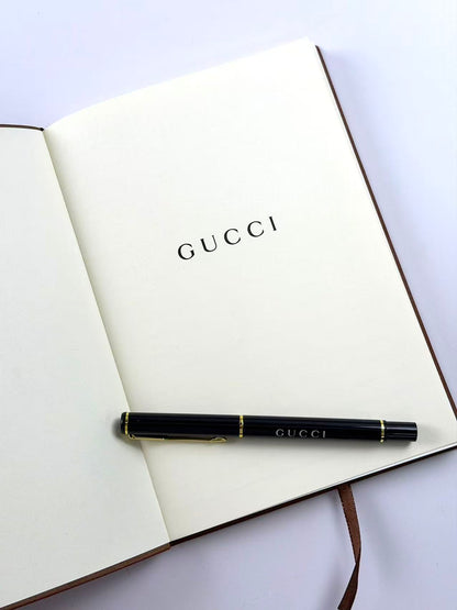 RED GG A5 notebook set with pen