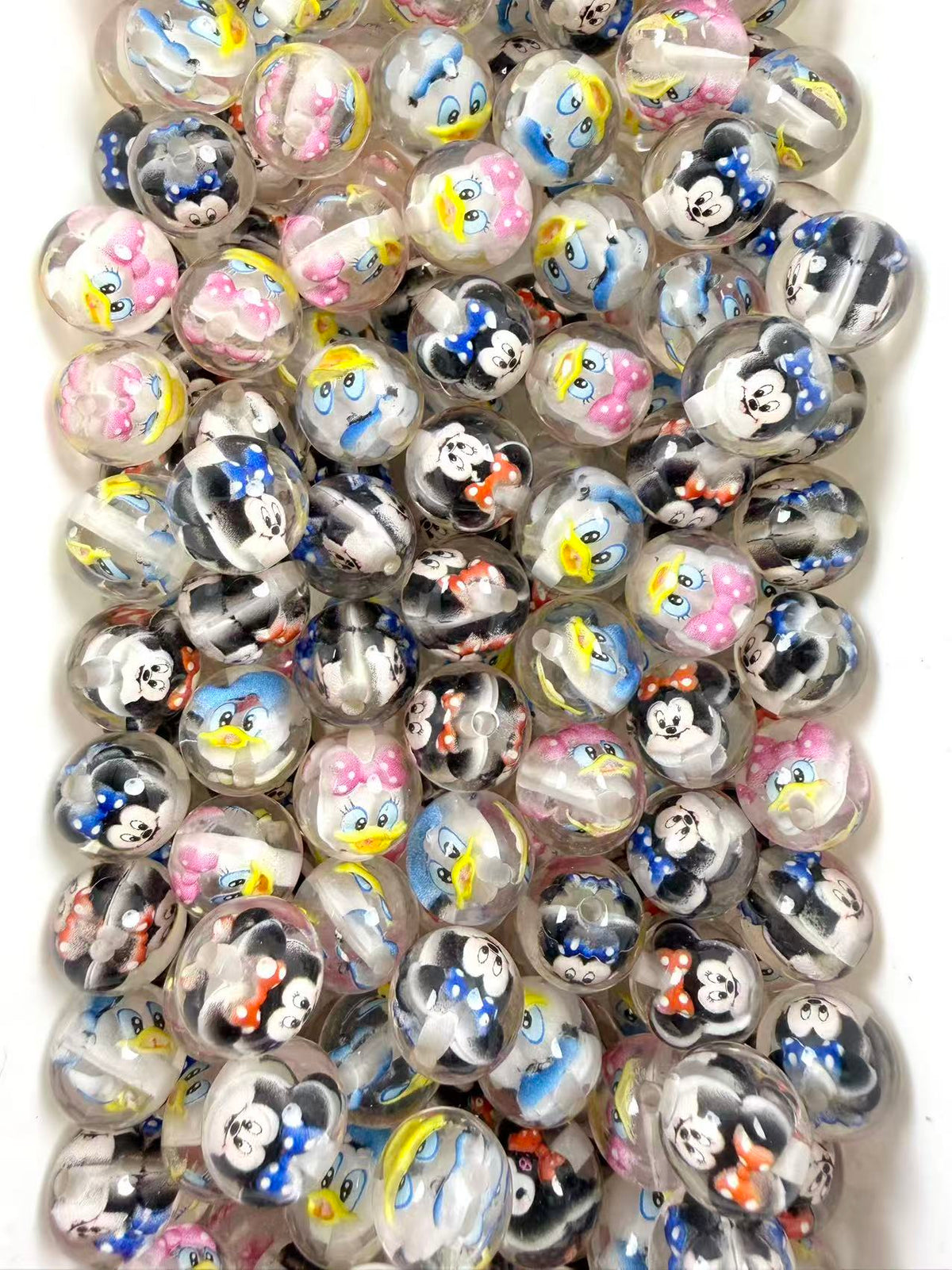 16mm resin mouse and duck Beads