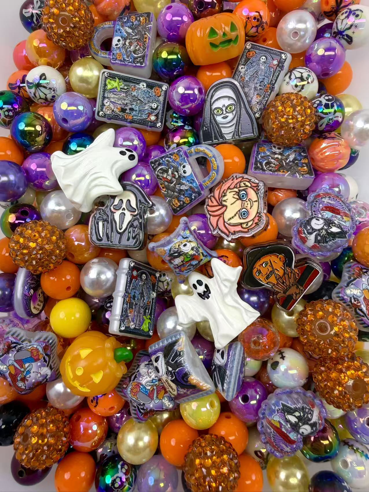 Halloween bead mixed