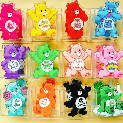 10cm Carebear (bad word)pen holder