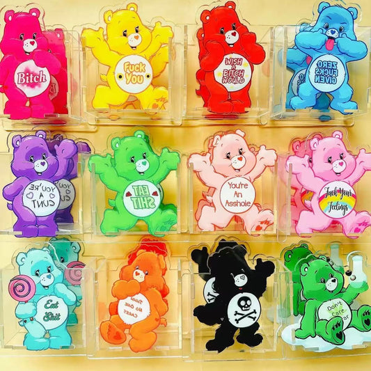 10cm Carebear (bad word)pen holder