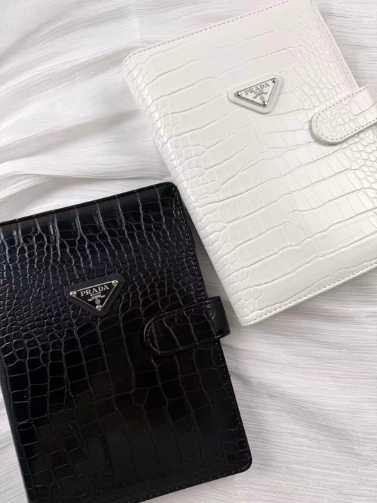 PRAD refillable Leather luxury A5 notebook Journals