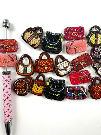 Designer bag beads