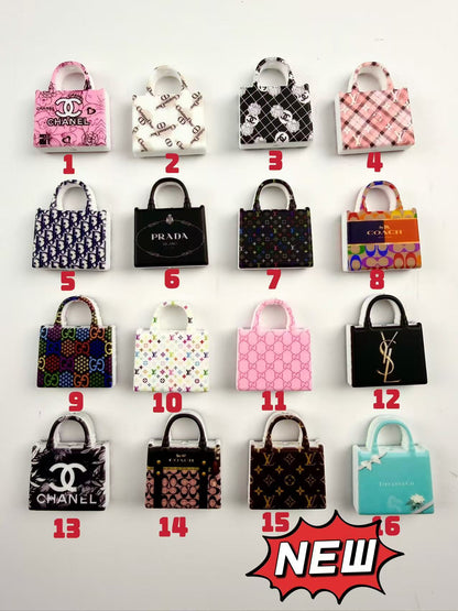 Silicone bag focal beads